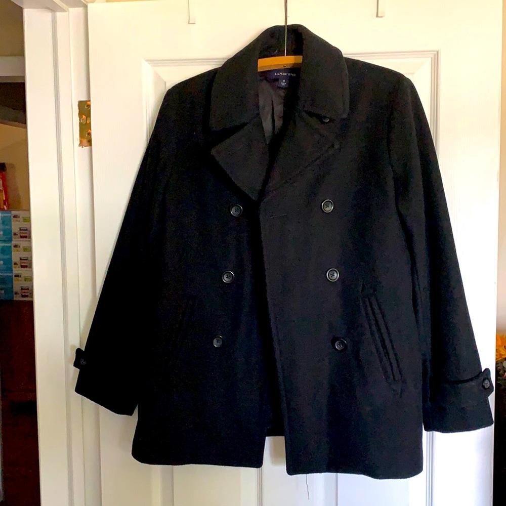 Lands End Pea Coat